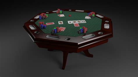 3d Mesa De Poker