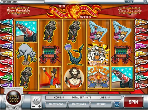 5 Reel Circus Slot Gratis