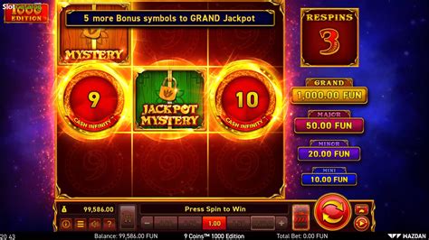 9 Coins 1000 Edition Slot - Play Online