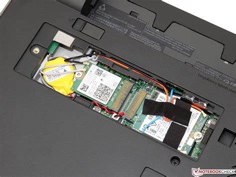 A Lenovo T540p Slots