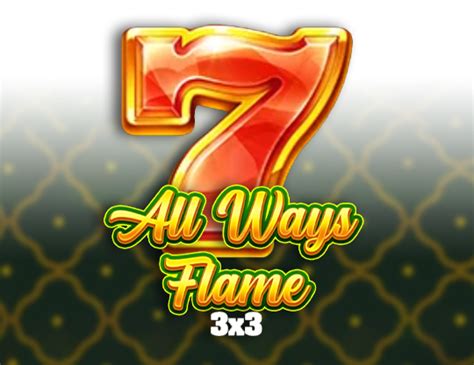 All Ways Flame 3x3 Pokerstars