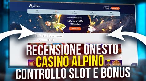 Alpino Casino Bonus