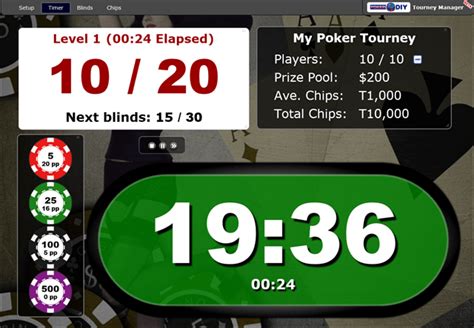 As Do Poker Timer