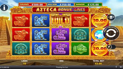 Azteca Bonus Lines Slot Gratis