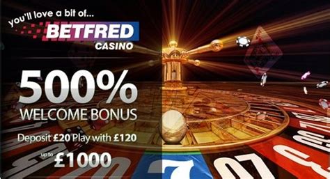 Betfred 500 De Bonus De Casino