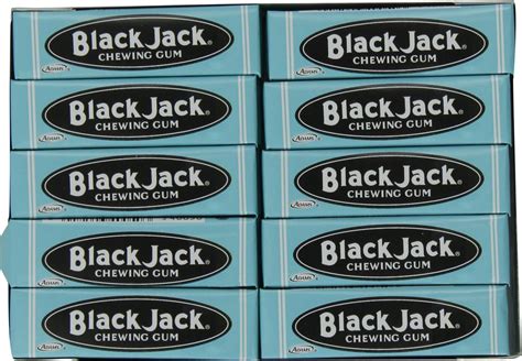 Black Jack Goma De Mascar Ingredientes