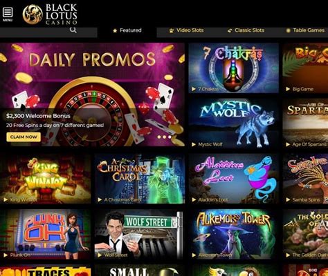 Black Lotus Casino Codigo Promocional