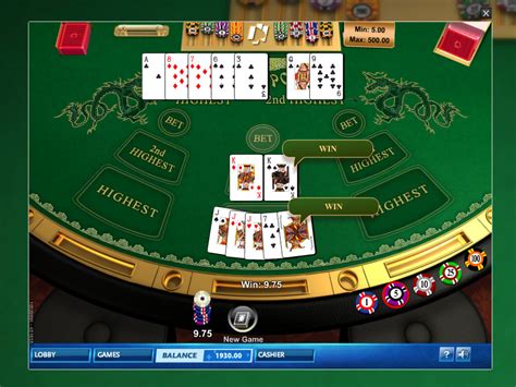 Bonus De Poquer Pai Gow On Line