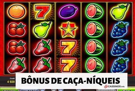 Bonus Gratis De Caca Niqueis Para A Diversao