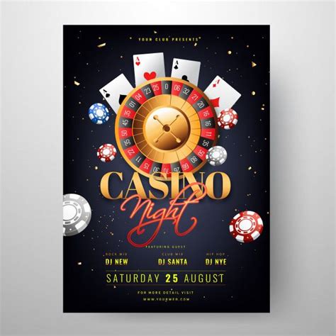 Casino Noite De Ferias Convites