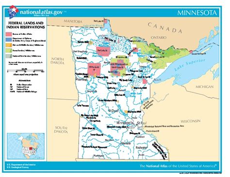 Cassinos Indigenas Em Minnesota Mapa