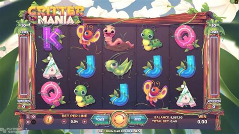 Critter Mania Bet365