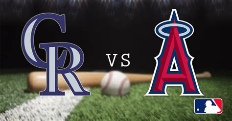 Estadisticas de jugadores de partidos de Colorado Rockies vs Los Angeles Angels