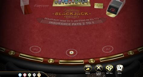 European Blackjack Espresso 888 Casino