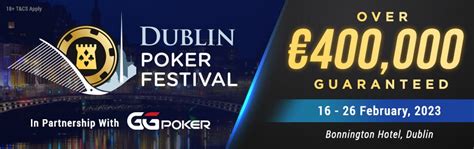 Europeia Deepstack Poker Tour Em Dublin