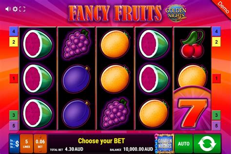 Fancy Fruits Golden Nights Bonus Parimatch