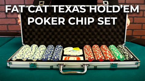 Fat Cat Hold Em Poker Chips