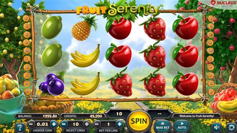 Fruit Serenity Bet365