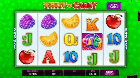 Fruit Vs Candy Slot Gratis