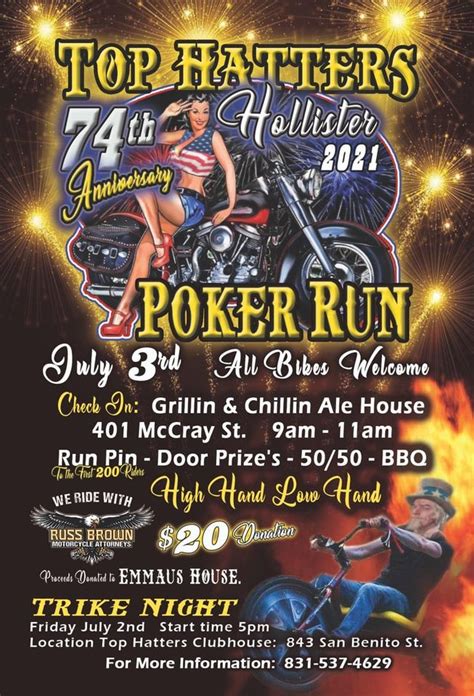 Hollister Poker Run