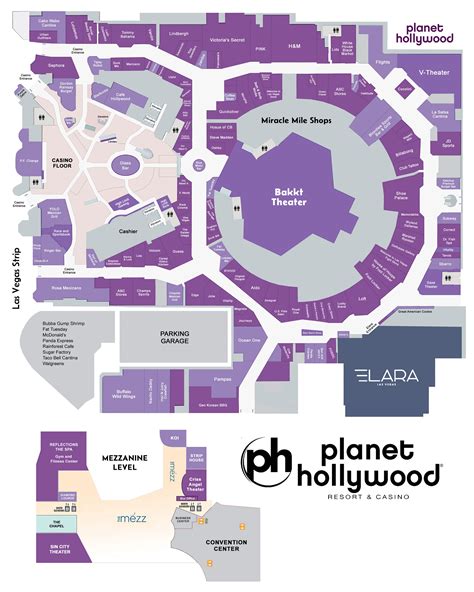 Hollywood Casino Mapa Chao