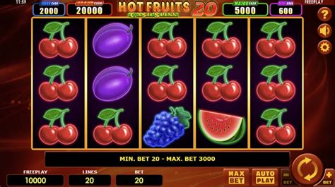 Hot Fruits 20 Cash Spins Pokerstars