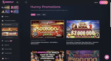 Hunnyplay Casino Online