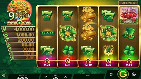 Jogar 9 Pots Of Gold Hyper Spins Com Dinheiro Real