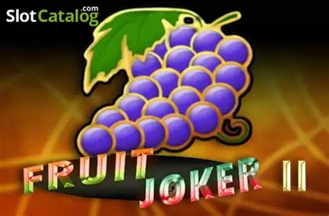 Jogar Fruit Joker Ii Com Dinheiro Real