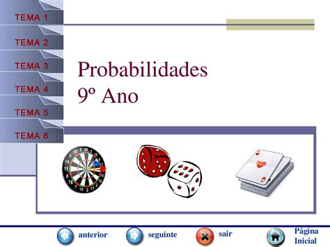 Jogo Probabilidade Estatisticas