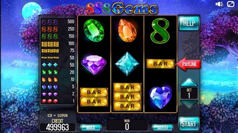 Jogue 888 Gems 3x3 Online