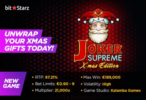 Joker Supreme Xmas Edition Bet365