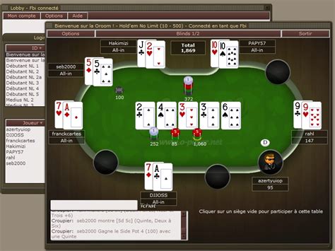 Jouer Au Poker Gratuitement Sans Telechargement