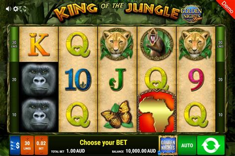 King Of The Jungle Golden Nights Bonus Betsul