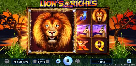 Lion S Riches Deluxe Netbet