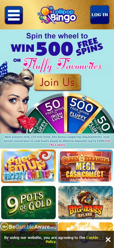 Lollipop Bingo Casino Login