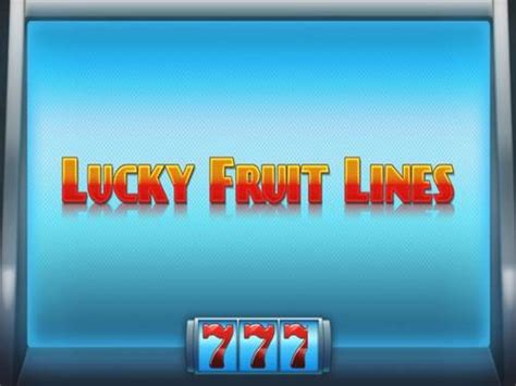 Lucky Fruit Lines Leovegas