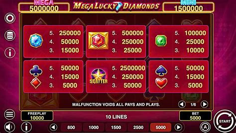 Mega Lucky Diamonds Blaze