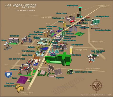 Mesa Casinos Mapa