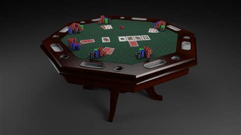 Mesa De Poker Modelo 3d Download Gratis