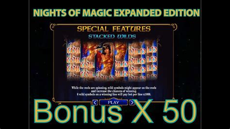 Nights Of Magic Expanded Edition Pokerstars