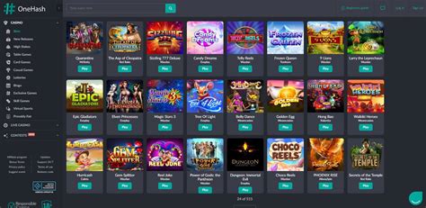 Onehash Casino App