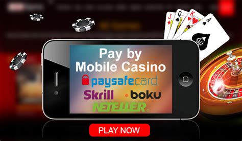 Pay By Mobile Casino Mobile