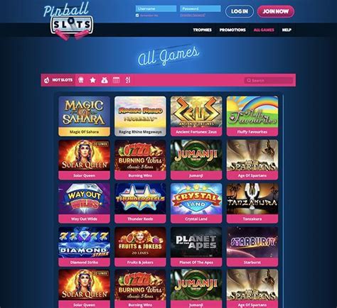 Pinball Slots Casino Login