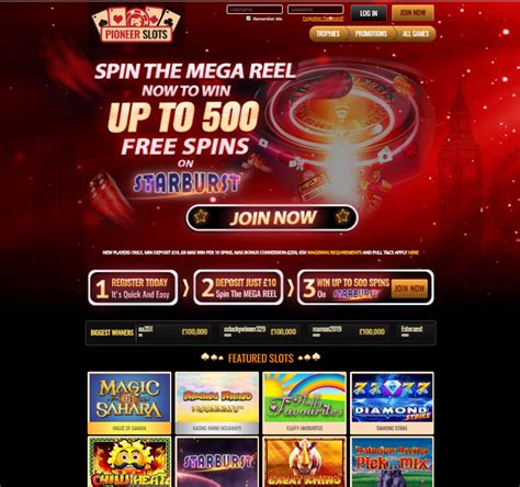 Pioneer Slots Casino Login