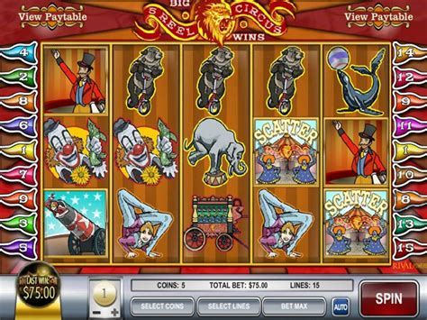 Play 5 Reel Circus Slot