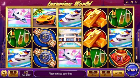 Play Luxurious World Slot