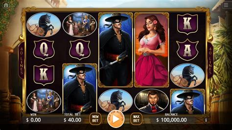 Play The Mask Of Zorro Slot