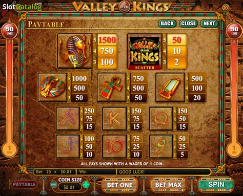 Play Valley Of Kings Slot