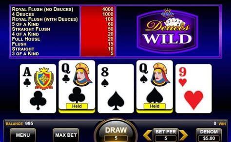 Poker 7 Bonus Deuces Wild Betfair